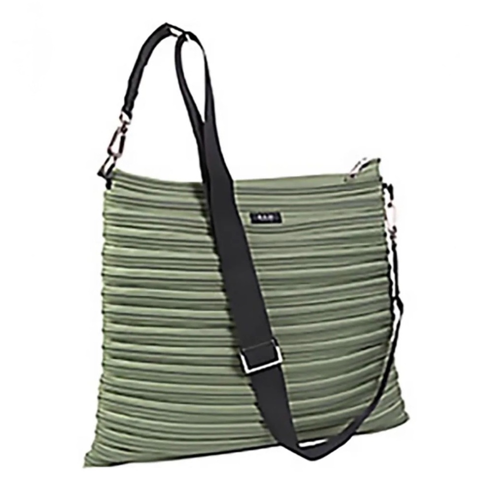 Convertible Crossbody Tote Bag / Backpack in Sage Green